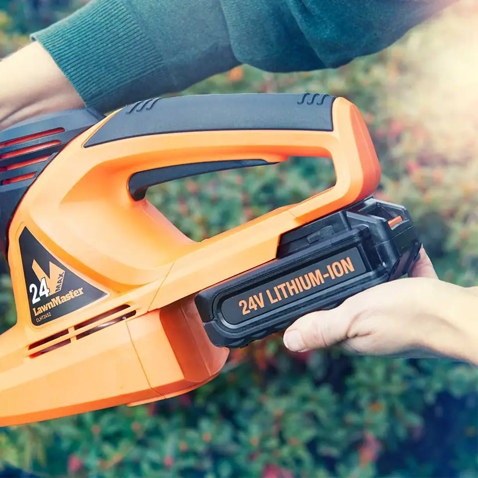 LawnMaster MX 24V Cordless Hedge Trimmer | With Battery - Image 4