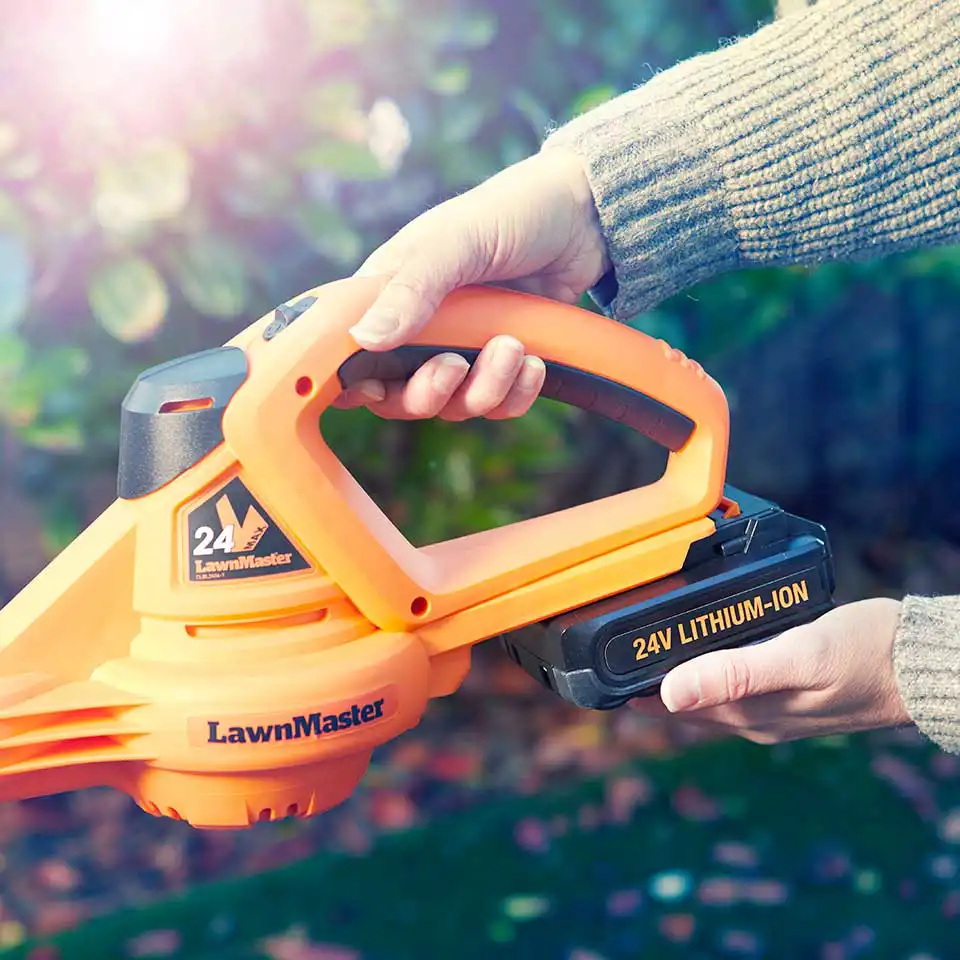 LawnMaster MX 24V Cordless Leaf Blower | With Battery - Image 3
