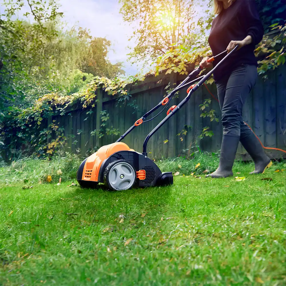 LawnMaster 1350W 33cm | Lawn Scarifier and Rake - Image 4