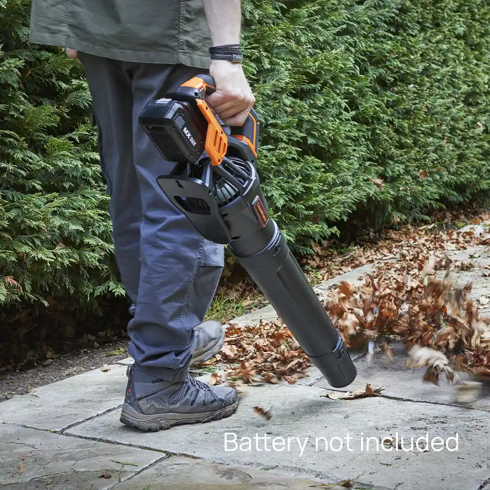 LawnMaster MX 24V Axial Cordless Leaf Blower | Battery Not Included - Image 4