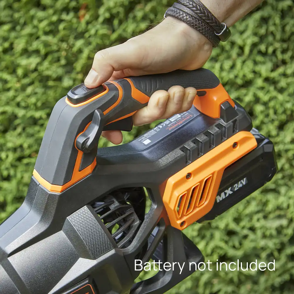 LawnMaster MX 24V Axial Cordless Leaf Blower | Battery Not Included - Image 5