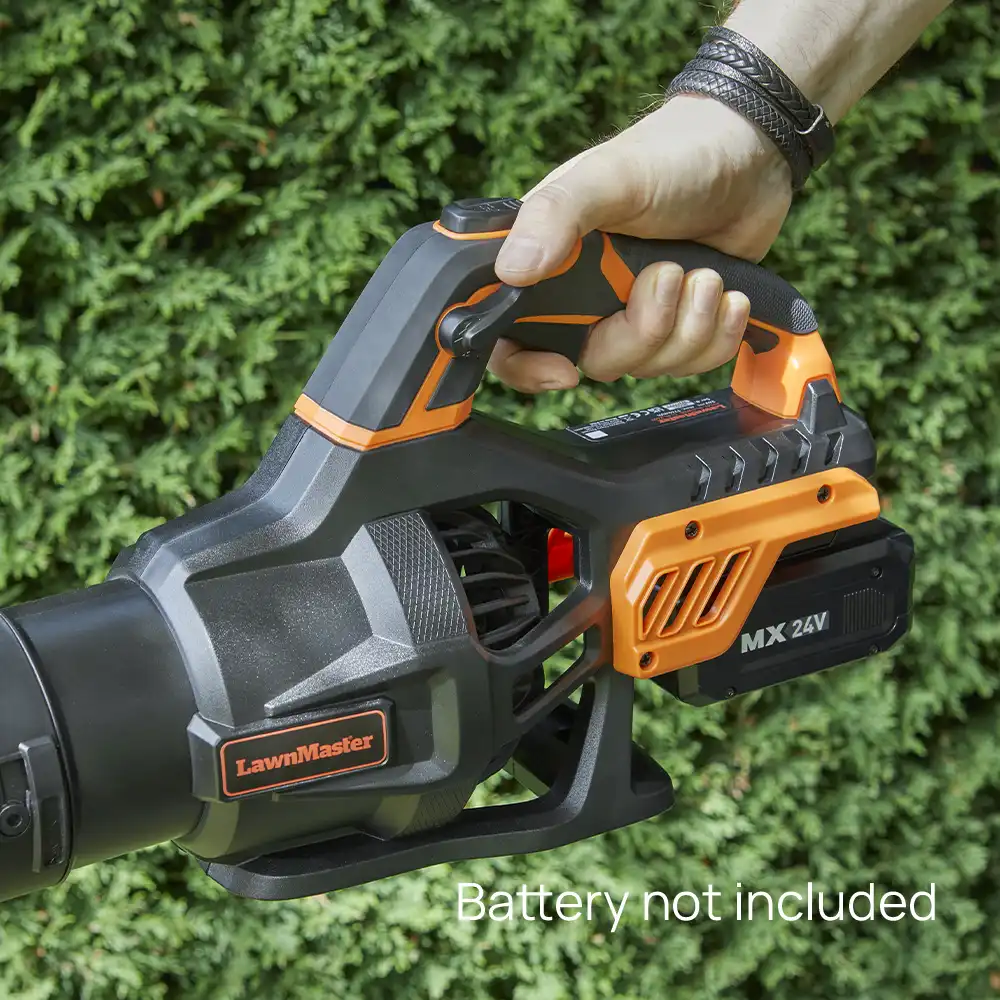 LawnMaster MX 24V Axial Cordless Leaf Blower | Battery Not Included - Image 7