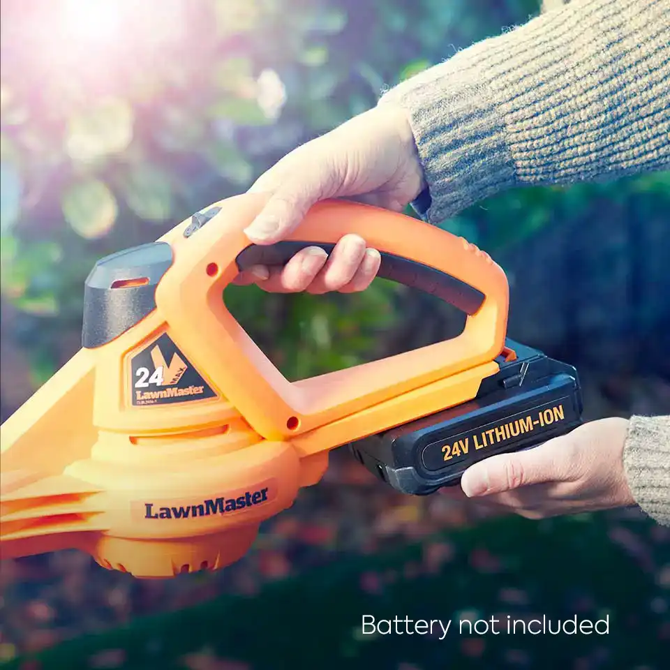 LawnMaster MX 24V Cordless Leaf Blower | Battery Not Included - Image 3