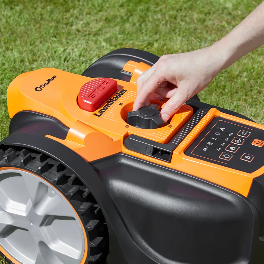 LawnMaster OcuMow® AMB16-400 | Auto Charging Vision Robot Lawn Mower - Image 10