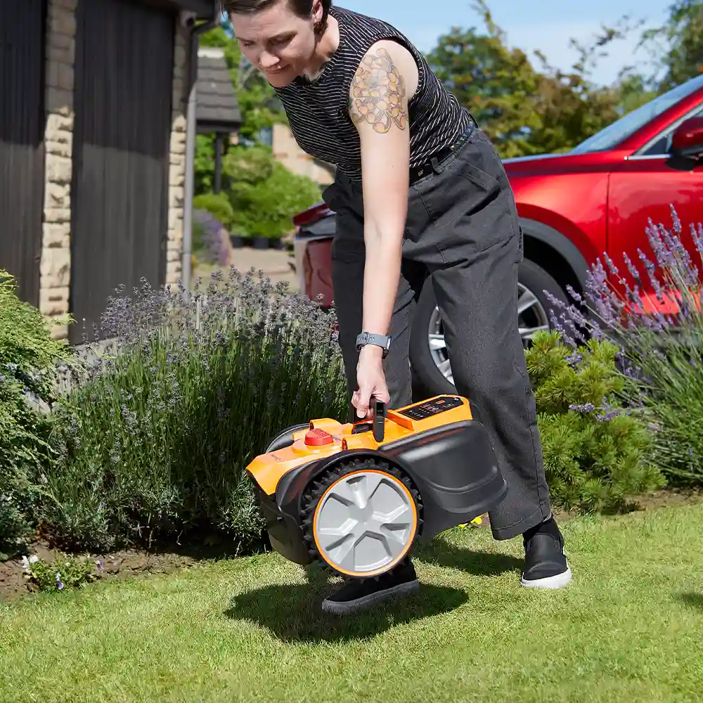 LawnMaster OcuMow® AMB16-400 | Auto Charging Vision Robot Lawn Mower - Image 6