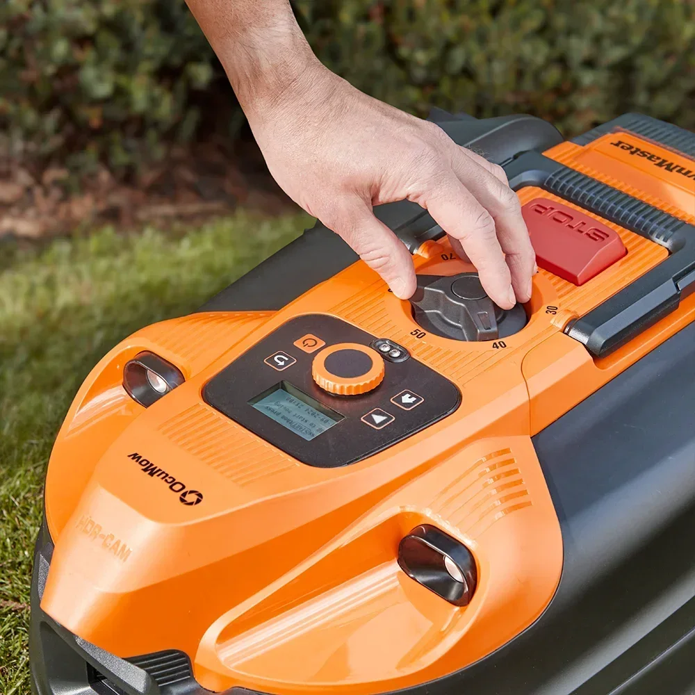 LawnMaster OcuMow® 18 MX 24V | Auto Charging Vision Robotic Lawnmower with App - Image 8