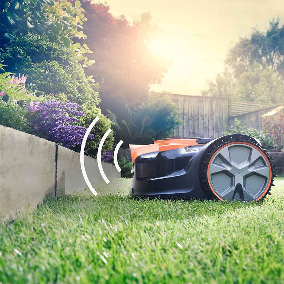 LawnMaster OcuMow® 16 MX 24V | Drop and Mow Robot Lawnmower and Cordless Grass Trimmer Set - Image 6