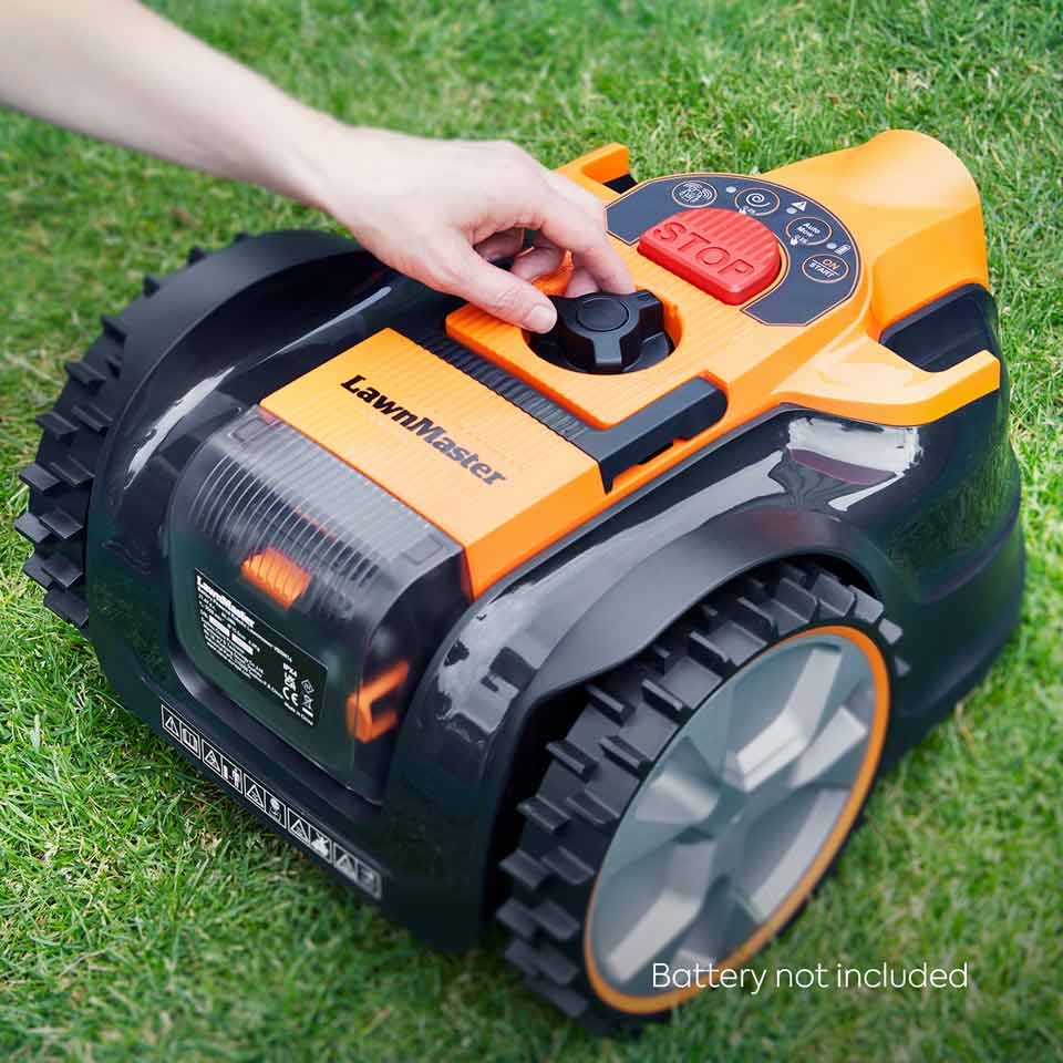 LawnMaster OcuMow® 16 MX 24V | Drop and Mow Robotic Lawnmower - Battery Not Included - Image 6
