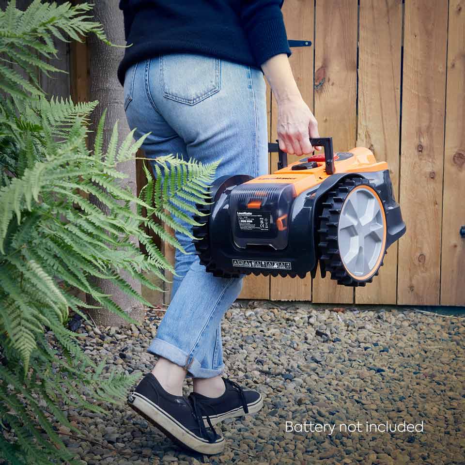 LawnMaster OcuMow® 16 MX 24V | Drop and Mow Robotic Lawnmower - Battery Not Included - Image 8